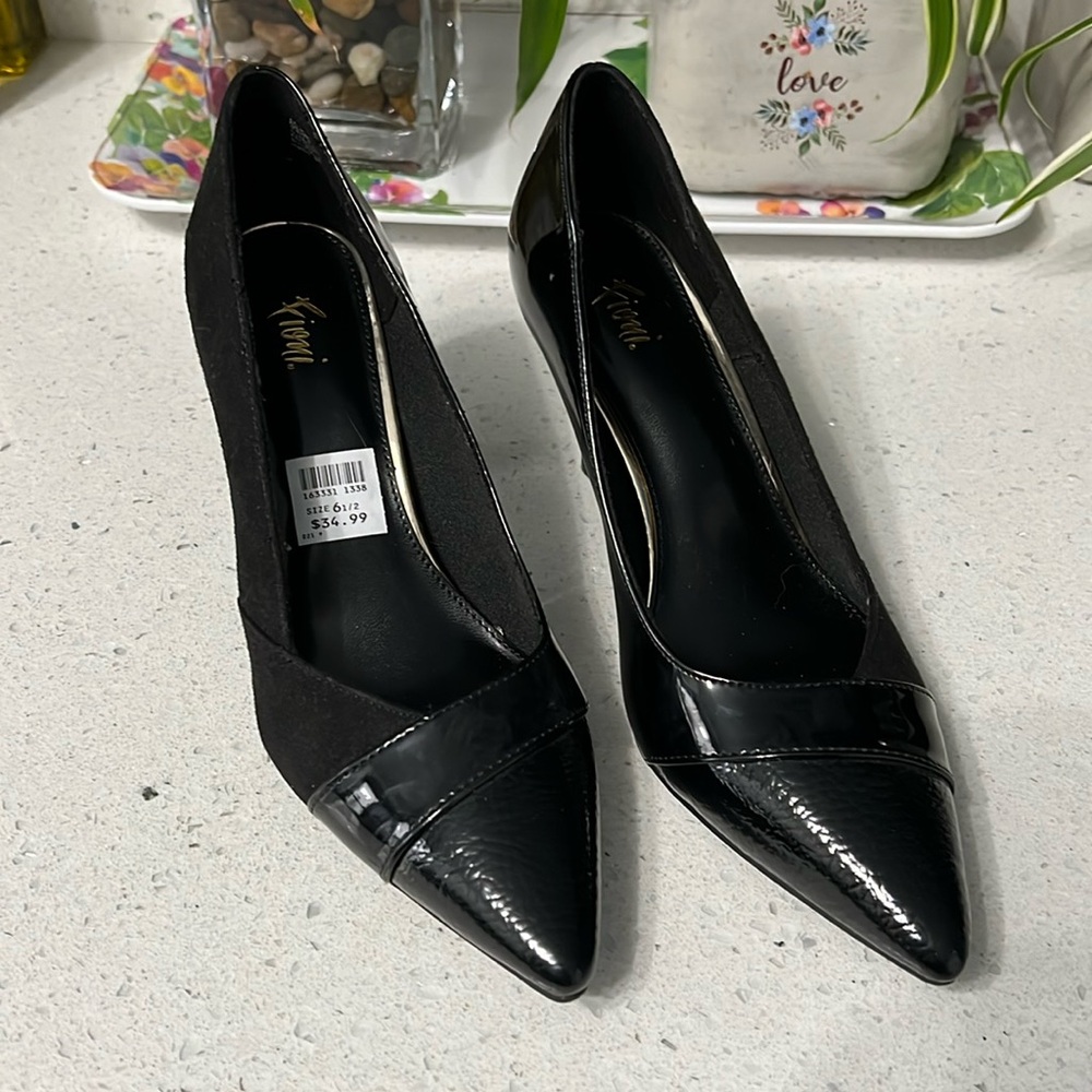Fioni Black Pump - size 6.5